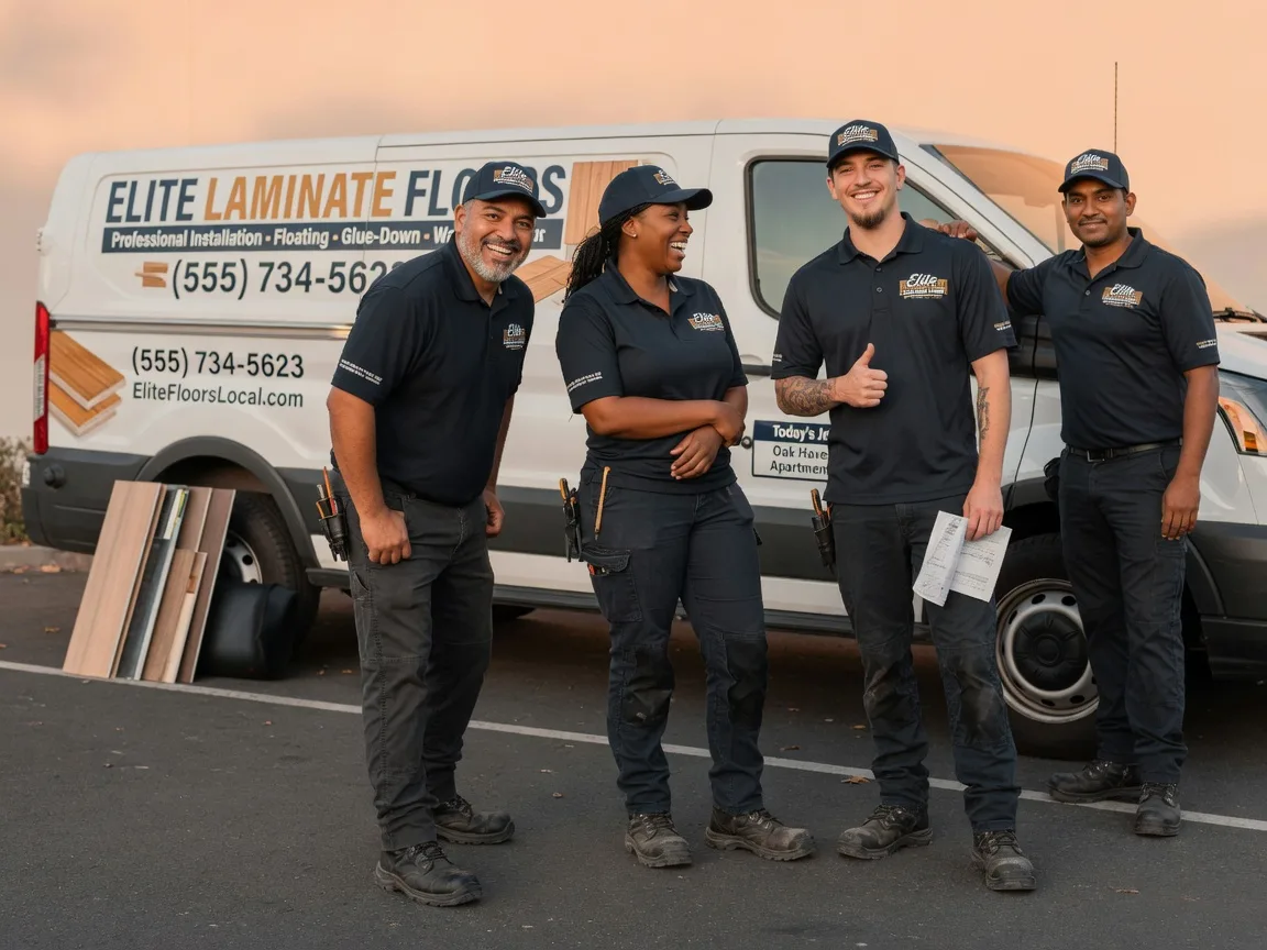Laminate flooring installation company in Casstown, OH